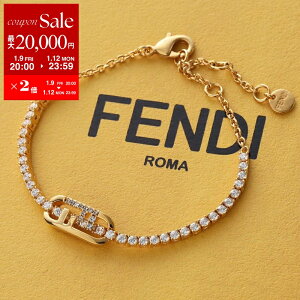 �y�ő�2���~OFF�N�[�|���ΏہE1/9-20���`�zFENDI �t�F���f�B �u���X���b�g OLOCK �I�[���b�N 8AL196 ATEP ���f�B�[�X �N���X�^�� �A�N�Z�T���[ F089U/SOFT-GOLD+CRYSTAL