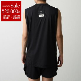【最大2万円OFFクーポン対象・5/20限定】Y-3 ワイスリー タンク トップ RUNNING TANK TOP ランニング タンク トップ KF6196 メンズ ノースリーブ メッシュインサート ロゴ BLACK