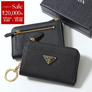 �y�ő�2���~OFF�N�[�|���ΏہE5/20����zPRADA �v���_ �R�C���P�[�X 1PP122 QHH ���f�B�[�X �T�t�B�A�[�m���U�[ �g���C�A���O�����S �L�[�P�[�X �~�j���z F0002/NERO 1PP122_QHH_F0002