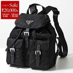�y�ő�2���~OFF�N�[�|���ΏہE5/20����zPRADA �v���_ �o�b�N�p�b�N 1BZ677 RV44 ���f�B�[�X �X���[�� Re-Nylon ���i�C���� �����b�N �f�C�o�b�O �g���C�A���O�����S���^�� �� F0002/NERO