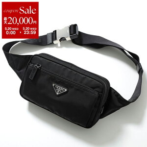 �y�ő�2���~OFF�N�[�|���ΏہE5/20����zPRADA �v���_ �{�f�B�o�b�O 2VL977 WOO 2DMG ���f�B�[�X Re-Nylon ���i�C���� �T�t�B�A�[�m���U�[ �x���g�o�b�O �N���X�{�f�B �g���C�A���O�����S �� F0002/NERO
