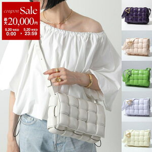 �y�ő�2���~OFF�N�[�|���ΏہE5/20����zBOTTEGA VENETA �{�b�e�K���F�l�^ �V�����_�[�o�b�O �p�f�b�h �J�Z�b�g 591970 VCQR1 V13Y1 ���f�B�[�X �N���X�{�f�B�o�b�O ���U�[ �� �J���[7�F 591970VCQR19143