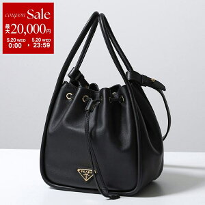 �y�ő�2���~OFF�N�[�|���ΏہE5/20����zPRADA �v���_ �n���h�o�b�O DARLING �_�[���� 1BE087 OVO 2CYS ���f�B�[�X ���U�[ �o�P�b�g�o�b�O �g���C�A���O�����S �� F0002/NERO