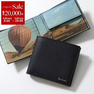 �y�ő�2���~OFF�N�[�|���ΏہE5/20����zPaul Smith �|�[���X�~�X ��܂���z WALLET BILLFOLD COIN M1A 4833 MBALLO �����Y ���U�[ �o���[�� ���K����t�� �~�j���z 79