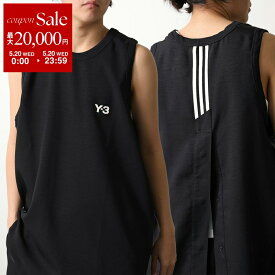 【最大2万円OFFクーポン対象・5/20限定】Y-3 ワイスリー タンクトップ ELEGANT BASKETBALL JERSEY エレガント バスケットボール ジャージー KS7638 メンズ ノースリーブ BLACK