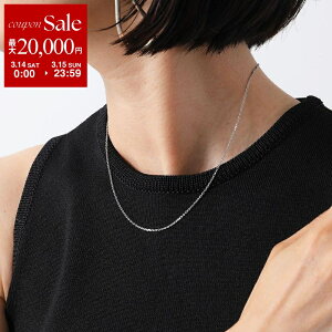 �y�ő�2���~OFF�N�[�|���ΏہE3/14�`3/15����zMARIA BLACK �}���A�u���b�N �`�F�[�� �l�b�N���X Chain 50 Necklace 300370AG-50 ���f�B�[�X �A�N�Z�T���[ Silver-HP