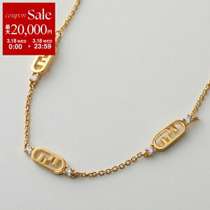 �y�ő�2���~OFF�N�[�|���ΏہE3/18����zFENDI �t�F���f�B �l�b�N���X OLOCK �I�[���b�N 8AL190 ATEP ���f�B�[�X �N���X�^�� �A�N�Z�T���[ �`�F�[�� F089U/SOFT-GOLD+CRYSTAL