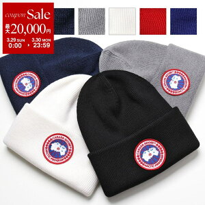 �y�ő�2���~OFF�N�[�|���ΏہE3/29�`3/30����zCANADA GOOSE �J�i�_�O�[�X 6936M ARCTIC DISC TOQUE ���S�p�b�`�t�� �E�[���j�b�g�L���b�v �j�b�g�X �X�q 6�F �����Y ���f�B�[�X