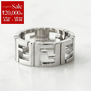 FENDI �t�F���f�B �����O FF 7AJ591 B08 �����Y FF���`�[�t ���S ���^�� �p���W�E�� �u���X �A�N�Z�T���[ �w�� F0TH0/PALLADIUM