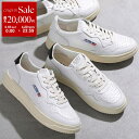 【最大2万円OFFクーポン対象・4/18～4/20限定】AUTRY オートリー スニーカー MEDALIST メダリスト AULM LL15 LL22 メンズ ローカット レザー ロゴ シューズ 靴 カラー2色