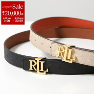 【最大2万円OFFクーポン対象・4/18～4/20限定】Lauren Ralph Lauren ローレンラルフローレン ベルト REV …