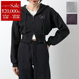 【最大2万円OFFクーポン対象・4/18～4/20限定】adidas by STELLA McCARTNEY アディダス ステラマッカートニー コラボ パーカー aSMC CRO HOODIE IN3637 IW9915 IZ5011 レディース ジップアップ クロップド丈 フーディー カラー3色