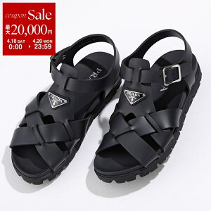 PRADA �v���_ �N���X�T���_�� 2X3118 3LKK �����Y �g���C�A���O�����S ���o�[ �V���[�Y �C F0002