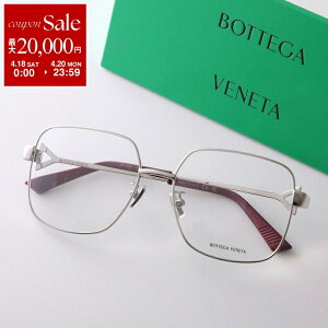 �y�ő�2���~OFF�N�[�|���ΏہE4/18�`4/20����zBOTTEGA VENETA �{�b�e�K���F�l�^ ���K�l BV1200O �����Y �E�F�����g���^ ���^���t���[�� �׃t���[�� �t������ �N�����O�X�^�C�v 003/SILVER-SILVER-TRANSPARENT