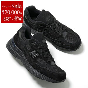 �y�ő�2���~OFF�N�[�|���ΏہE5/3�`5/6����zNew Balance �j���[�o�����X �X�j�[�J�[ U992TB ���f�B�[�X ���[�J�b�g �X�E�F�[�h Made in USA 992v1 �I�[���u���b�N �g���v���u���b�N D�E�B�Y �V���[�Y �C 