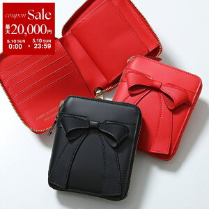 �y�ő�2���~OFF�N�[�|���ΏہE5/10����zWallet COMME des GARCONS �E�H���b�g �R���f�M�����\�� ��܂�ZIP���z BIG BOW �r�b�O �{�E SA2100BB�ydc_kikaku�z