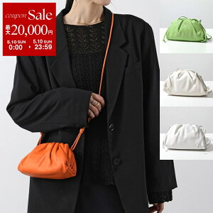 �y�ő�2���~OFF�N�[�|���ΏہE5/10����zBOTTEGA VENETA �{�b�e�K���F�l�^ �V�����_�[�o�b�O The Pouch 20 �~�j �U�E�|�[�` 585852 VCP40 V1BW0 ���f�B�[�X ���U�[ �N���b�`�o�b�O �|�[�` �� �J���[5�F�ydc_ki
