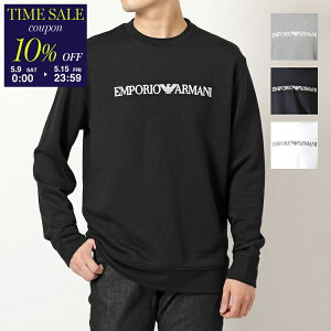 �y10��OFF�N�[�|���ΏہE5/9-0���`�zEMPORIO ARMANI �G���|���I�A���}�[�j �X�E�F�b�g�V���c 8N1MR6 1JRIZ �����Y ���S �N���[�l�b�N �g���[�i�[ ���� �J���[4�F�ycp_ten�z