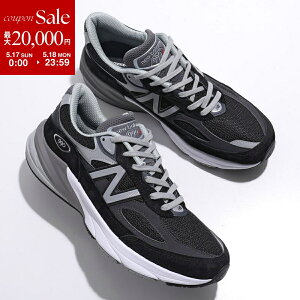 New Balance �j���[�o�����X �X�j�[�J�[ M990BK6 �����Y 990v6 Made in USA �s�b�O�X�L���X�G�[�h FuelCell�N�b�V���� ENCAP�~�b�h�\�[�� D�E�B�Y �V���[�Y �C �u���b�N