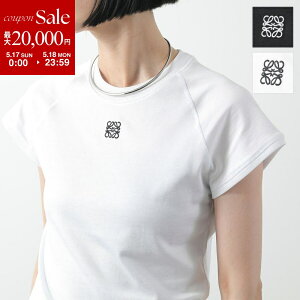 �y�ő�2���~OFF�N�[�|���ΏہE5/17�`5/18����zLOEWE ���G�x T�V���c SMALL FIT T-SHIRT �X���[���t�B�b�g S359Y22X96 S359Y22XA7 ���f�B�[�X ���� �J�b�g�\�[ �A�i�O���� �h�J �J���[2�F S359Y22X961100