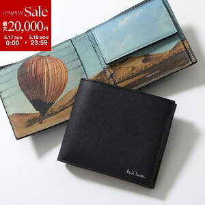 Paul Smith �|�[���X�~�X ��܂���z WALLET BILLFOLD COIN M1A 4833 MBALLO �����Y ���U�[ �o���[�� ���K����t�� �~�j���z 79