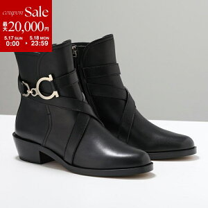 �y�ő�2���~OFF�N�[�|���ΏہE5/17�`5/18����zFERRAGAMO �t�F���K�� �V���[�g�u�[�c SHADI �V���f�B 726590 ���f�B�[�X ���U�[ �A���N���u�[�c �K���`�[�j ���C�YC �V���[�Y �C NERO