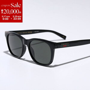 �y�ő�2���~OFF�N�[�|���ΏہE5/17�`5/18����zGUCCI �O�b�` �T���O���X GG1985S �����Y �E�F�����g���^ �t������ �Z���t���[�� ���S �A�W�A���t�B�b�g �A�C�E�F�A 001/BLACK-BLACK-GREY