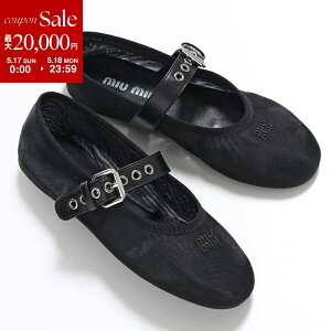 �y�ő�2���~OFF�N�[�|���ΏہE5/15����zMIUMIU �~���E�~���E �o���G�V���[�Y 5F373E 099 ���f�B�[�X ���b�V�� ���S�h�J �o�����[�i �p���v�X �t���b�g�V���[�Y �o�b�N���x���g �C F0002/NERO�ydc_kikaku