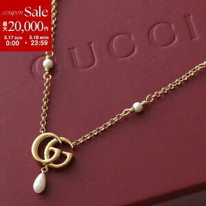 �y�ő�2���~OFF�N�[�|���ΏہE5/17�`5/18����zGUCCI �O�b�` �l�b�N���X GG MARMONT �}�[�����g 815310 I4620 ���f�B�[�X �_�u��G �y���_���g �K���X�p�[�� �`�F�[�� �A�N�Z�T���[ 8078