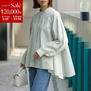 �y�ő�2���~OFF�N�[�|���ΏہE5/17�`5/18����zHERENCIA �w�����`�A �u���E�X Airy Flare Cotton Blouse H425318 ���f�B�[�X �R�b�g�� �o���h�J���[ �t���A�V���G�b�g ���� �J���[2�F