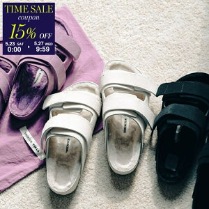 �y15��OFF�N�[�|���ΏہE5/23-0���`�zTEKLA × BIRKENSTOCK �e�N�� �r���P���V���g�b�N �R���{ �T���_�� Uji Handstitch ���f�B�[�X �X�E�F�[�h �V�A�����O �_�u���x���g �V���[�Y �C �J���[3�F�ycp_fifte�z