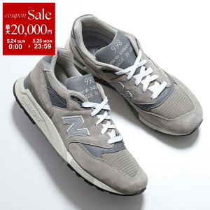 �y�ő�2���~OFF�N�[�|���ΏہE5/24�`25����zNew Balance �j���[�o�����X �X�j�[�J�[ U998GR �����Y ���[�J�b�g ���C�YD made in USA �s�b�O�X�L���X�E�F�[�h×���b�V�� 3cm �V���[�Y �C �O���[ �ydc_kikaku