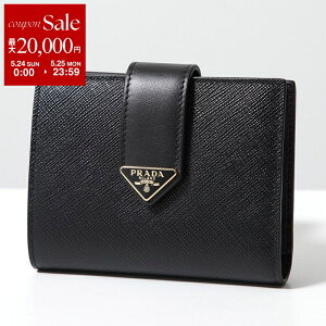 �y�ő�2���~OFF�N�[�|���ΏہE5/24�`25����zPRADA �v���_ ��܂���z 1MV204 2DYG ���f�B�[�X �T�t�B�A�[�m���U�[ �g���C�A���O�����S �~�j���z F0002/NERO�ydc_kikaku�z