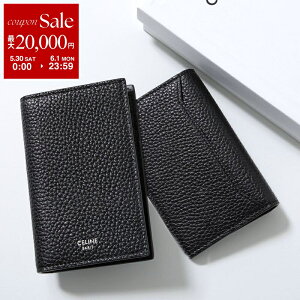 CELINE �Z���[�k �J�[�h�P�[�X 10K873GTH.38SI �����Y �o�[�e�B�J�� �J�[�h�z���_�[ �p�X�P�[�X ������� ���U�[ �~�j���z Black