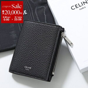 CELINE �Z���[�k ��܂���z 10E493GTH.38SI �����Y �R���p�N�g�E�H���b�g �~�j���z ���U�[ ���K���ꂠ�� Black