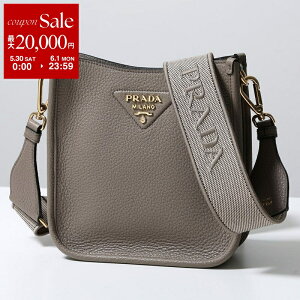 �y�ő�2���~OFF�N�[�|���ΏہE5/30�`6/1����zPRADA �v���_ �V�����_�[�o�b�O 1BH191 2DKV ���f�B�[�X VIT.DAINO SOFT ���U�[ ���^�����S �X�g���b�v2��� �|�V�F�b�g ��