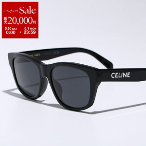 CELINE �Z���[�k �T���O���X 4S249CPLB.38NO CL40249U 01A �����Y �X�N�G�A�^ �E�F�����g���^ ���S ���K�l �ዾ �Z���t���[�� �A�C�E�F�A BLACK