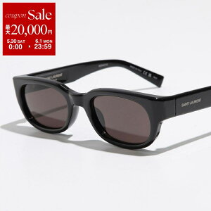 �y�ő�2���~OFF�N�[�|���ΏہE5/30�`6/1����zSAINT LAURENT �T�����[���� �T���O���X SL642 �����Y �I�[�o���^ �t������ ���S ���K�l �ዾ �A�C�E�F�A 001/BLACK-BLACK-BLACK