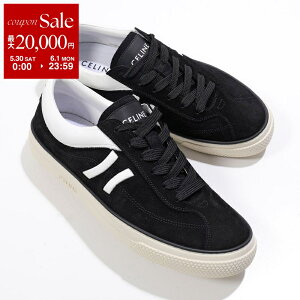 �y�ő�2���~OFF�N�[�|���ΏہE5/30�`6/1����zCELINE �Z���[�k �X�j�[�J�[ LOW TOP SNEAKER 362715079C.38AB �����Y ���U�[ �X�G�[�h ���[�J�b�g �g���I���t ���S �V���[�Y �C BLACK/OPTIC-WHITE