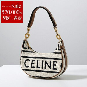 �y�ő�2���~OFF�N�[�|���ΏہE5/30�`6/1����zCELINE �Z���[�k �n���h�o�b�O Medium Ava Strap �~�f�B�A�� �A���@ �X�g���b�v 196922EFU.01WB ���f�B�[�X ���S �V�����_�[�o�b�O �� White/Black