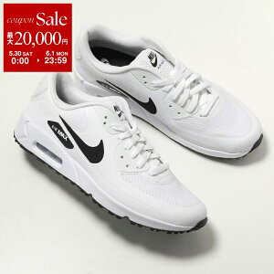 �y�ő�2���~OFF�N�[�|���ΏہE5/30�`6/1����zNIKE �i�C�L �X�j�[�J�[ AIR MAX 90 GOLF �G�A�}�b�N�X 90 G CU9978-101 �����Y �S���t�V���[�Y ���[�J�b�g �C �z���C�g