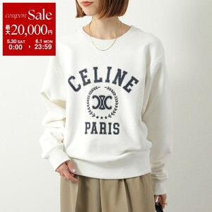 CELINE �Z���[�k �g���[�i�[ RY0DR345F.FYW4 ���f�B�[�X �X�E�F�b�g ���� ���S �N���[�l�b�N �g���I���t �R�b�g�� �z���C�g