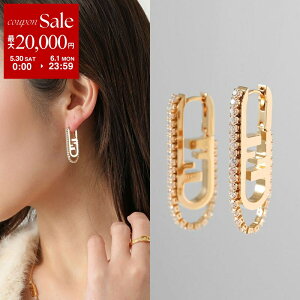 �y�ő�2���~OFF�N�[�|���ΏہE5/30�`6/1����zFENDI �t�F���f�B �s�A�X OLOCK �I�[���b�N 8AL173 ATEP ���f�B�[�X �N���X�^�� �A�N�Z�T���[ F089U/SOFT-GOLD+CRYSTAL