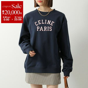 CELINE �Z���[�k �g���[�i�[ RY0S1510Z.07RV ���f�B�[�X �X�E�F�b�g�V���c �R�b�g�� ���� �N���[�l�b�N ���S �l�C�r�[