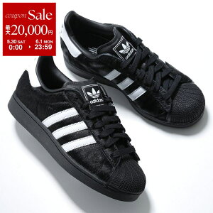 adidas Originals �A�f�B�_�X�I���W�i���X �X�j�[�J�[ SUPERSTAR 2 �X�[�p�[�X�^�[ JH9475 �����Y ���[�J�b�g �|�j�[�w�A �V���[�Y �C CBLACK/FTWWHT/CBLACK