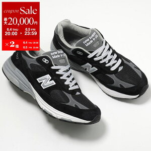 New Balance �j���[�o�����X �X�j�[�J�[ MR993BK �����Y ���[�J�b�g �X�E�F�[�h ���b�V�� Made in USA D�E�B�Y �y�� �V���[�Y �C �u���b�N�ydc_kikaku�z