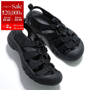 �y�ő�2���~OFF�N�[�|���ΏہE6/4-20���`�zKEEN �L�[�� �T���_�� NEWPORT H2 �j���[�|�[�g 1022258 �����Y �y�� �������p 3cm �V���[�Y �C TRIPLE-BLACK�ydc_kikaku�z
