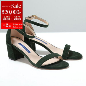 StuartWeitzman �X�`���A�[�g�E���C�c�}�� �T���_�� SIMPLE �V���v�� ZO83187 ���f�B�[�X �X�y�C���� �A���N���X�g���b�v �X�E�F�[�h �`�����L�[�q�[�� 6.5cm �V���[�Y �C FOREST-SUEDE�ydc_kikaku�z
