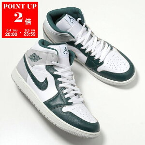 NIKE �i�C�L �X�j�[�J�[ AIR JORDAN 1 MID SE �G�A �W���[�_�� FQ7720-103 �����Y �~�b�h�J�b�g �n�C�J�b�g �V���[�Y �C WHITE-OXIDIZED-GREEN-SAIL