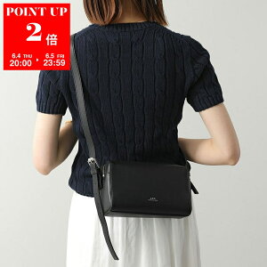 APC A.P.C. �A�[�y�[�Z�[ �V�����_�[�o�b�O CAMERA BAG NINO �j�m PUAAT H61821 ���f�B�[�X ���S �J�����o�b�O �� LZZ/NOIR�ydc_kikaku�z